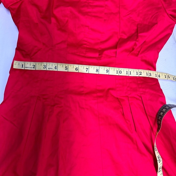 TUCKERNUCK Balloons sleeves Elegant Red Dress for Women size XS NWT - Picture 6 of 12